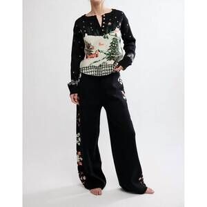 NEW FREE PEOPLE dream whispers set in black